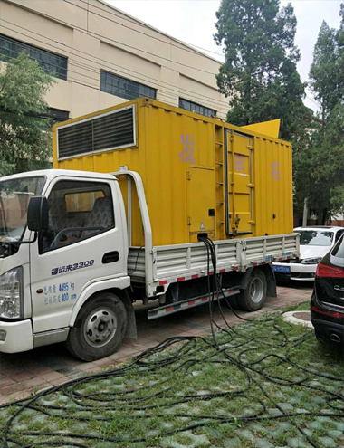 海港发电车出租-柴油发电机组排烟系统设计要求及其考虑因素